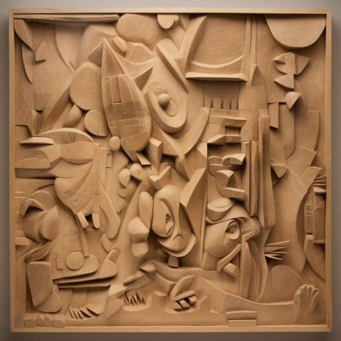 نموذج ثلاثي الأبعاد لآلة CNC 3D Art 